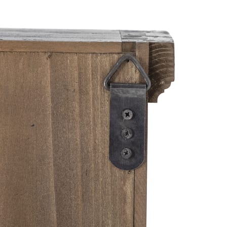 Rangement mural Hazem bois marron / L 81 x P 22 x H 122 cm - Bloomingville