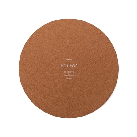 Set de table Hybrid - Huaricanga plastique multicolore orange / PVC - Ø 37 cm - Seletti