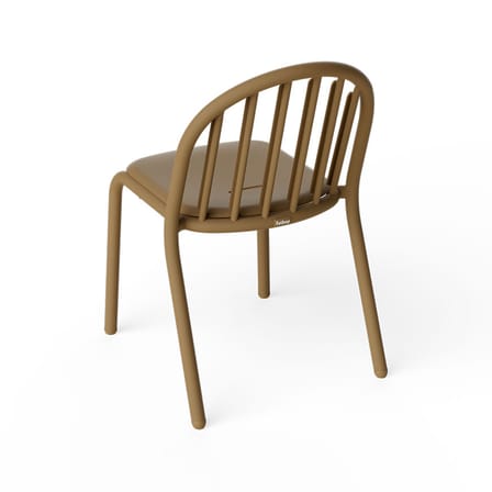 Fred's Stacking chair metal brown - Fatboy