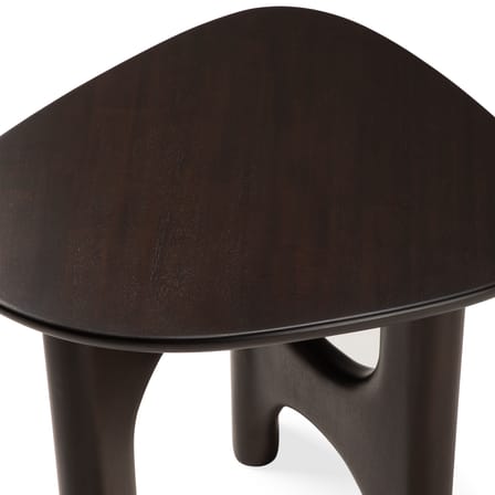 Table d'appoint Flow bois marron / 54 x 50 x H 46 cm - Ethnicraft