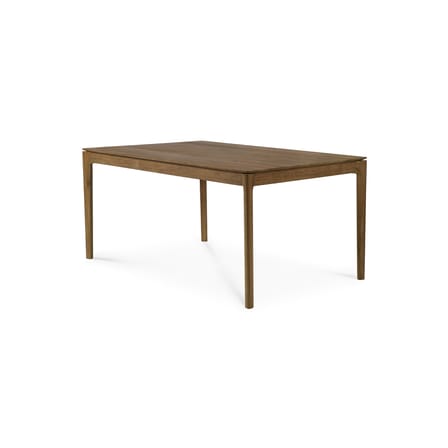 Table à rallonge Bok bois marron / L 140 à 220 cm - 6 à 8 personnes - Ethnicraft