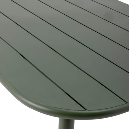 Table rectangulaire Calana métal vert / 160 x 90 cm - Bloomingville