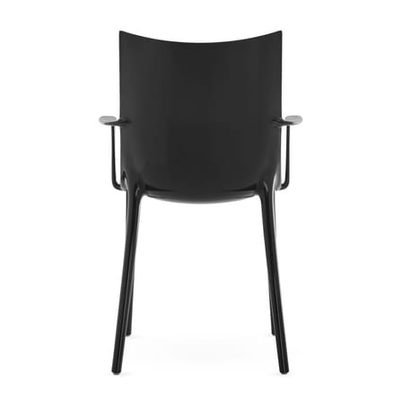Chaise H.H.H noir / Recyclé - Kartell