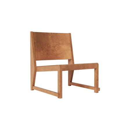 Fauteuil bas Chair 01 bois naturel - Frama 