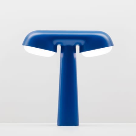 Lampe de table Lampe TGV métal bleu / Coéditée Moustache & SNCF - Moustache