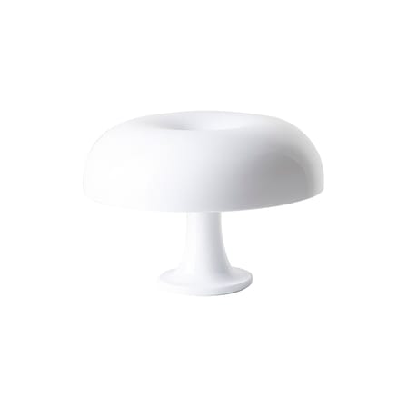 Lampe de table Nessino Artemide blanc / Ø 32 x H 23 cm - Réédition 1960s - Artemide