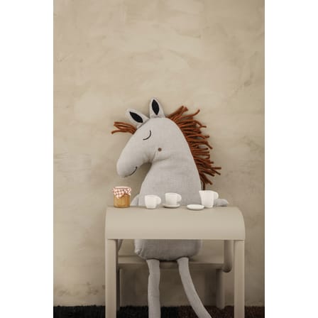 Marchepied Up Step métal beige / L 34 x P 35 x H 36 cm - Ferm Living