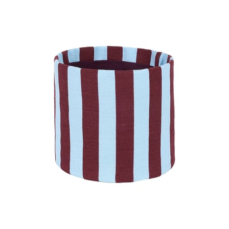 Panier  tissu bleu / H 17 cm - NOBODINOZ