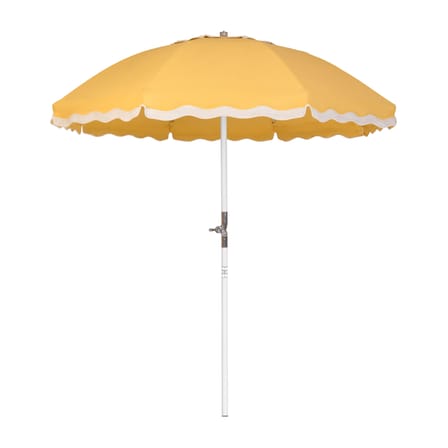 Parasol The Club Riviera jaune / Ø 200 cm - BUSINESS & PLEASURE