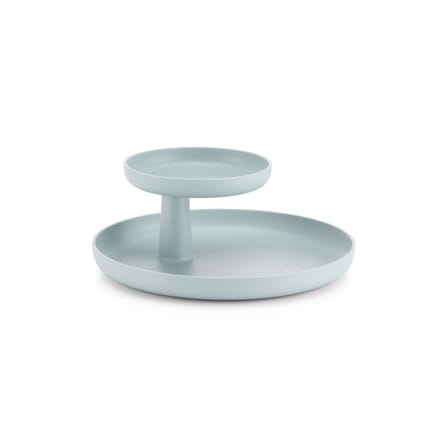 Plateau Rotary Tray plastique bleu / Vide poche - ABS / Petit plateau pivotant - Vitra