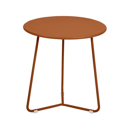 Table d'appoint Cocotte métal orange / Ø 34 x H 36 cm - Fermob