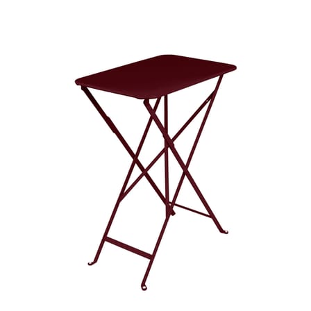 Table pliante Bistro métal violet / 57 x 37 cm - Acier / 2 personnes - Fermob
