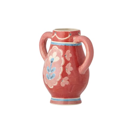 Vase Odina céramique rouge / Ø 11 x H 15 cm - Bloomingville