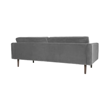 Sofa Wind textil grau / B 200 cm - Samt - BROSTE COPENHAGEN