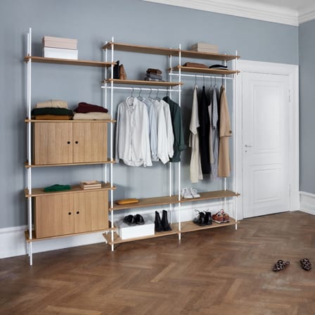 Accessoire / Tringle à vêtements pour système Shelving System - L 85 cm - MOEBE