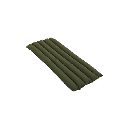  Accessory textile green / Soft Quilted Cushion - For Low armchair Palisade with high backrest - Hay