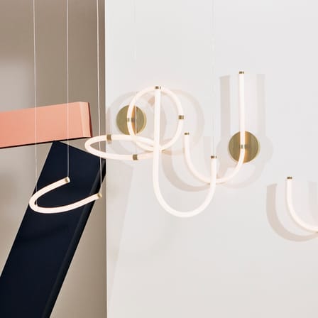 Applique Unseen LED - O plastique blanc / Ø 34 cm - Petite Friture