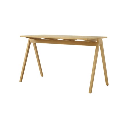 Bureau Daystak RD2 bois naturel / Robin Day, 1951 - L 122 x Prof. 61 cm - &tradition