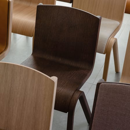 Chaise empilable Ready bois naturel - Audo Copenhagen