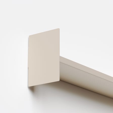 Étagère Pli Slim métal blanc / L 30 x P 10 cm - TIPTOE