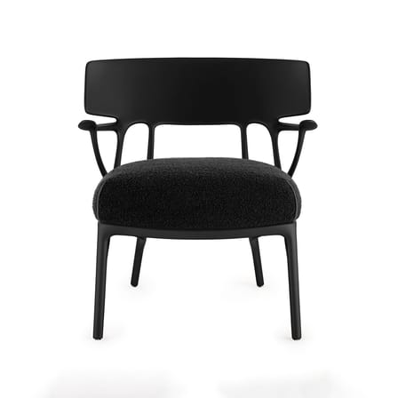 Fauteuil rembourré A.I. Lounge / Conçu par intelligence artificielle - Recyclé - Kartell