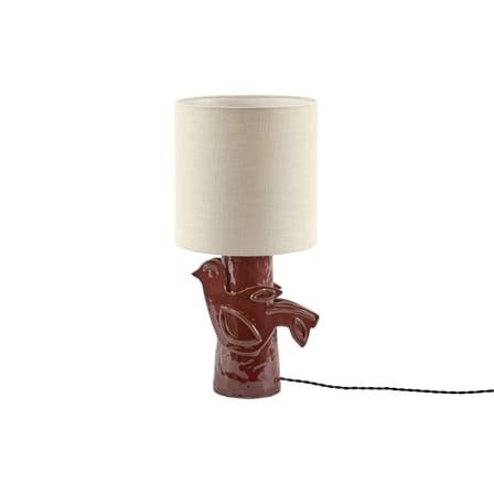 Lampe de table Paloma céramique rouge / H 52 cm - Serax