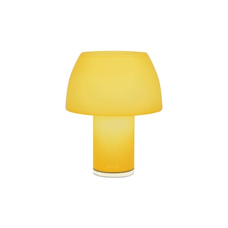 Lampe extérieur sans fil rechargeable Lorosae LED verre jaune - Nemo