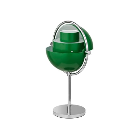 Lampe extérieur sans fil rechargeable Multi-Lite métal vert / Louis Weisdorf, 1972 - Gubi