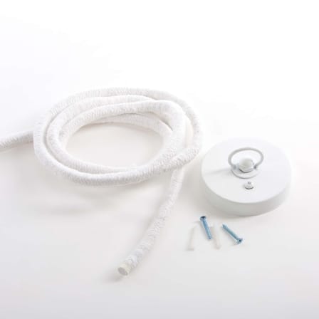 Pendelleuchte Monkey Hanging plastikmaterial weiß / H 80 cm - Seletti