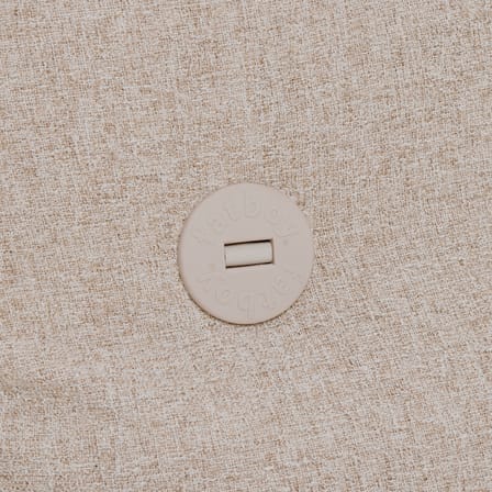 Poltroncina The BonBaron Slim tessuto beige / INTERNI - Tessuto bouclé - Fatboy