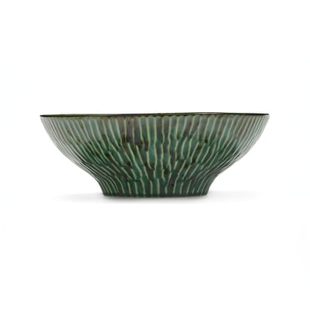 Salatschüssel Verde Lanza keramik grün / Ø 30 cm - Serax