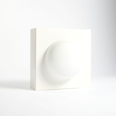 Hublot Table lamp metal white / Base, legs - 45 x 45 cm - Axel Chay