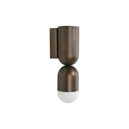 Wandleuchte Ayoka metall braun / H 25 cm - NV GALLERY