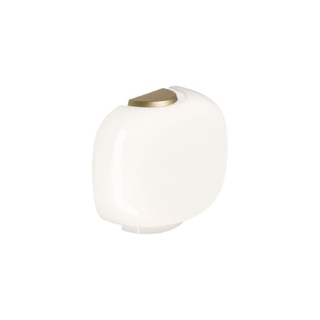 Applique Chouchin 3 Semi verre or / L 30 x H 25 cm - Foscarini