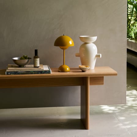 Banc Ita OS5 bois naturel / L 170 cm - &tradition