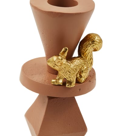 Bougeoir Climbing Pole Small métal / H 25 cm - Pols Potten