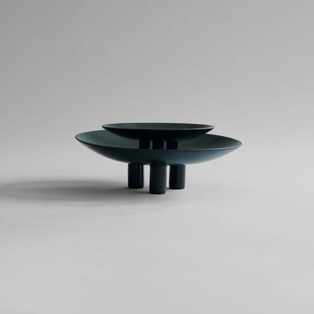 Centre de table Duck Mini céramique vert / Ø 30 x H 9,2 cm - 101 COPENHAGEN
