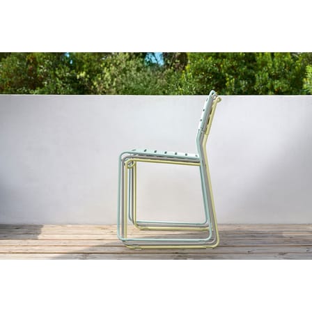 Chaise empilable Surprising métal vert - Fermob