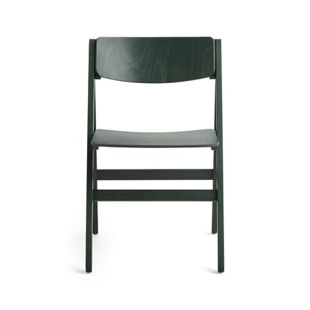 Chaise pliante Backflip bois vert - Hay