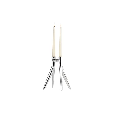Chandelier Abbracciaio métal argent / Philippe Starck, 2012 - Kartell