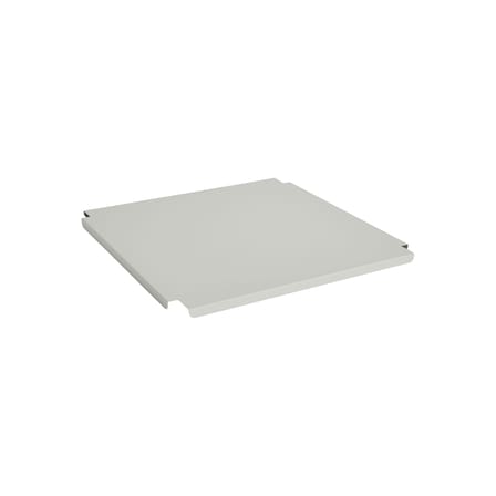 Couvercle  métal gris / Pour panier Colour Crate Large Square 42,5 x 42,5 cm - Hay