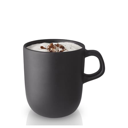 Nordic Kitchen Cup ceramic black / Sandstone - 40 cl - Eva Solo