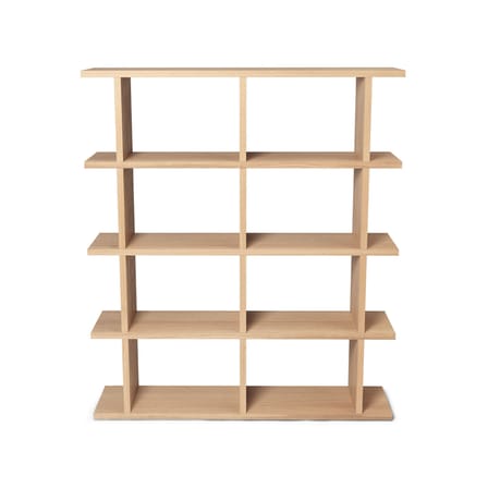 Étagère Kona 2x4 bois naturel / L 122,5 x H 141 cm - Ferm Living