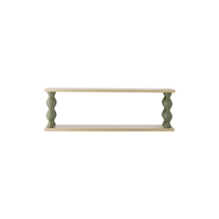 Etagère murale Bibiola bois vert / L 80 x H 26 cm - Bloomingville