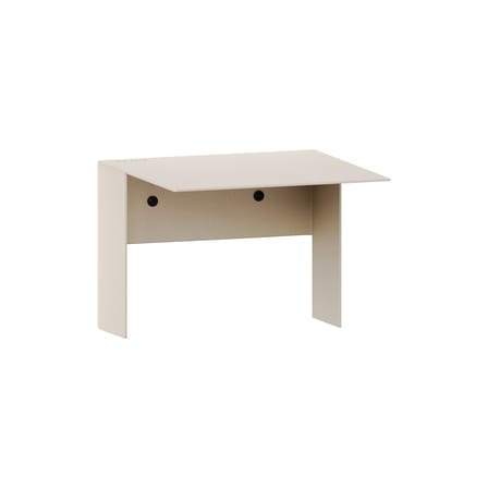Étagère Pli Floating métal blanc / 20 x 20 cm - TIPTOE