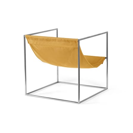 Fauteuil Solo tissu jaune Outdoor - valerie objects
