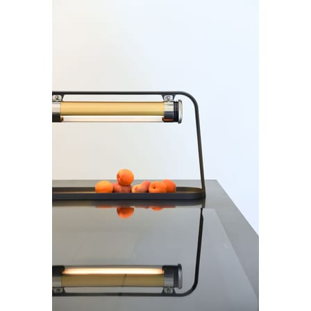 Lampe d'extérieur Astrup LED métal noir / L 60 cm - SAMMODE STUDIO