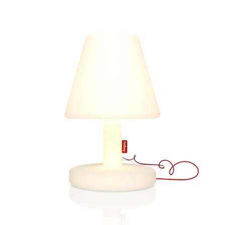 Lampe d'extérieur Edison the Grand Bluetooth plastique blanc / H 90 cm - LED - Fatboy