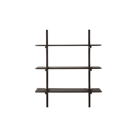 Scaffale PI legno marrone / 3 ripiani - Mogano massiccio / L 100 x A 126 cm - Ethnicraft