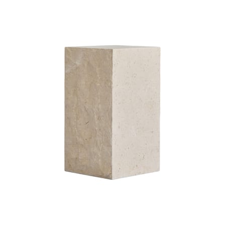 Table d'appoint Podium Medio / 30 x 30 x H 55 cm - Pierre naturelle - 101 COPENHAGEN